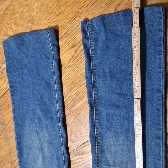 CURVE APPEAL Jeans Womens 8 X 29 BOOT BOOTCUT CUT Preowned BUTTONS - Picture 2 of 8